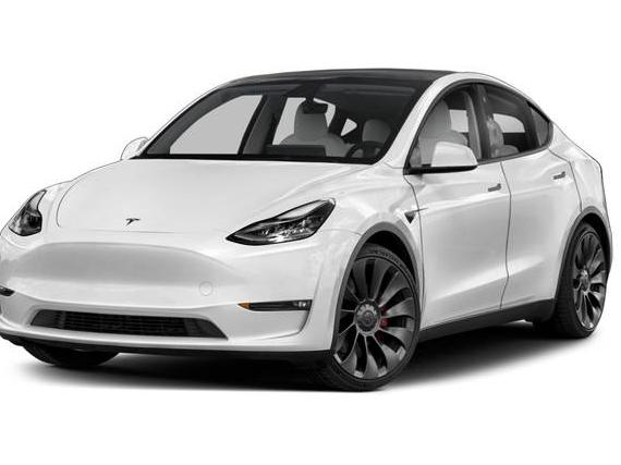 TESLA MODEL Y 2021 5YJYGDEF0MF081589 image